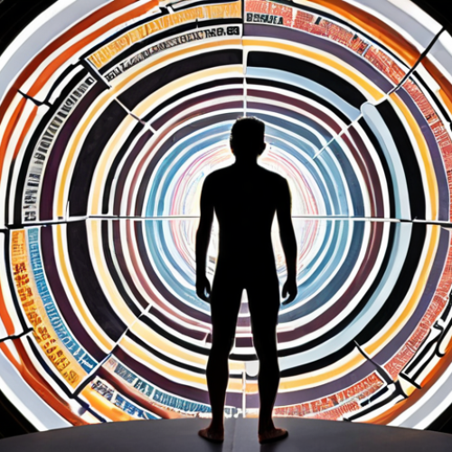 Home 25 A contemplative individual stands before a complex, swirling vortex of digital information, news headlines, and social media icons, symbolizing the overwhelming nature of modern political discourse. Below the surface, illuminated layers reveal intricate connections, historical timelines, and hidden economic data, illustrating the profound depth required for critical analysis. The scene captures the initial challenge and the necessity of looking beyond superficial information.
