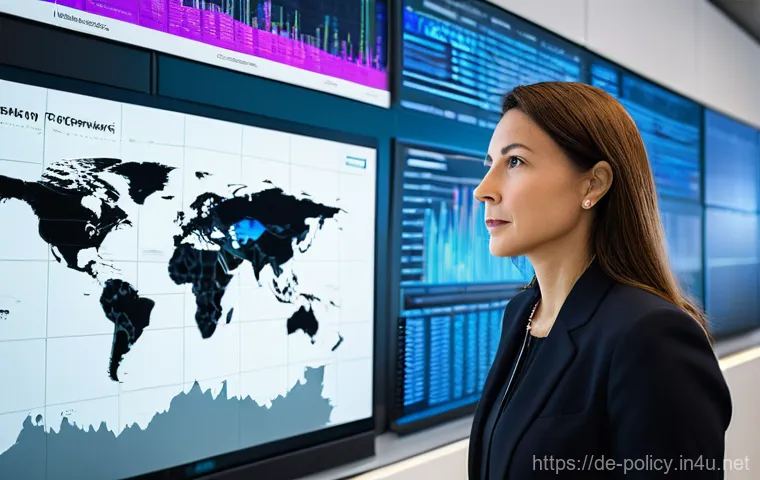 정책분석사와 업무 관련 성공 요인 분석 - **Prompt:** A diverse team of four political consultants (two men, two women, all professionally dre...