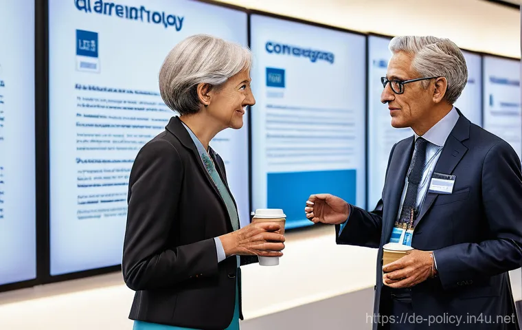 정책분석사가 되기 위한 첫걸음 - **Prompt:** A diverse group of four political analysts (two men, two women, varied ages, all in prof... 정책분석사가 되기 위한 첫걸음 - **Prompt:** A diverse group of four political analysts (two men, two women, varied ages, all in prof...
